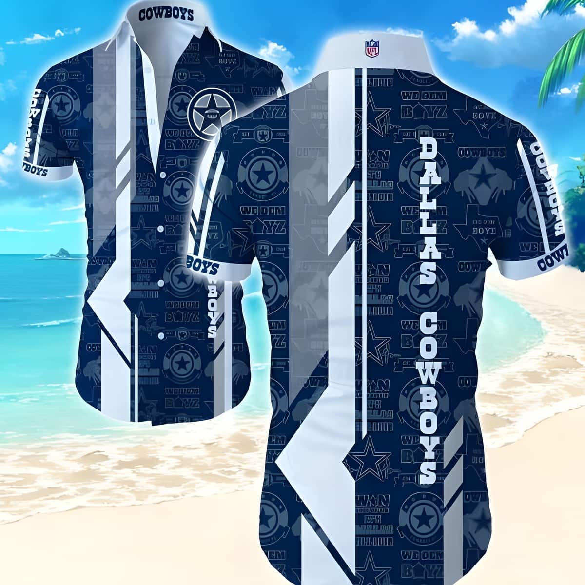 Dallas Cowboys Hawaiian Shirt Best Beach Gift For Sport Fans