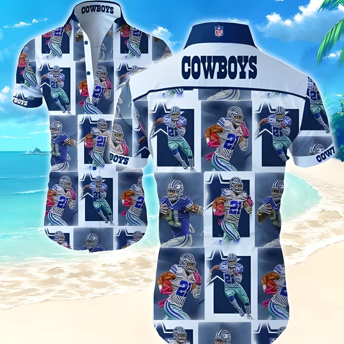 Dallas Cowboys Hawaiian Shirt Best Beach Gift