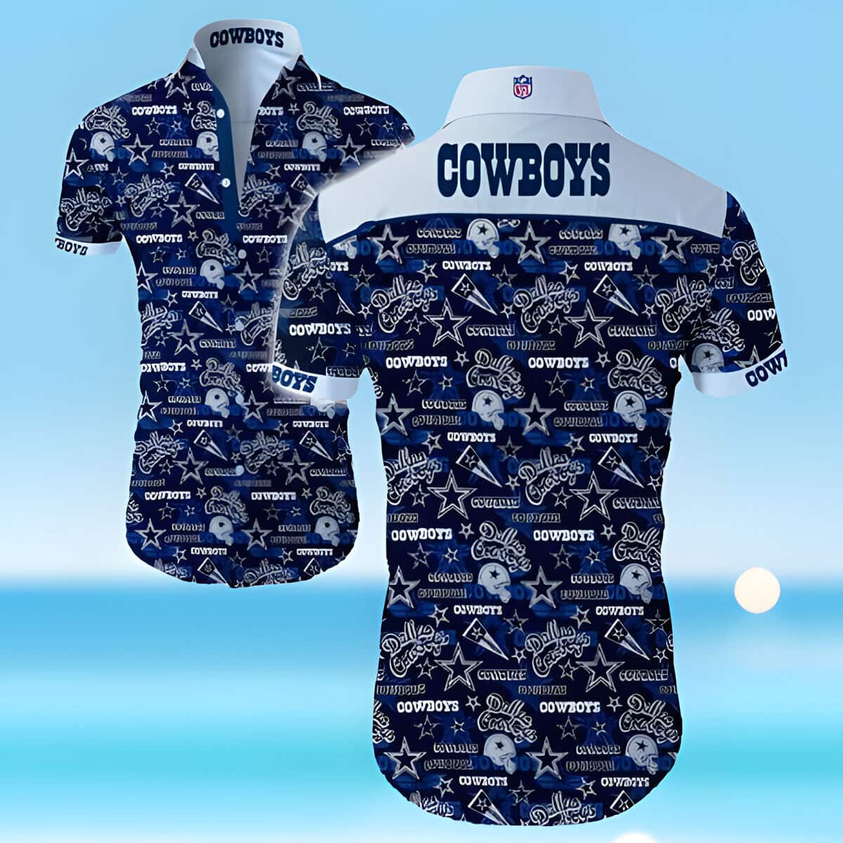 Dallas Cowboys Hawaiian Shirt Hawaii Vacation Gift