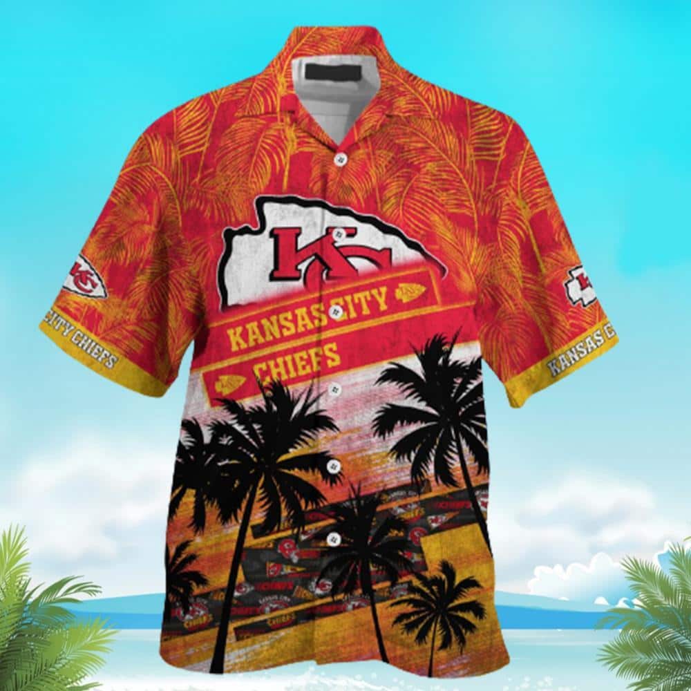 NFL Kansas City Chiefs Hawaiian Shirt Beach Lovers Gift