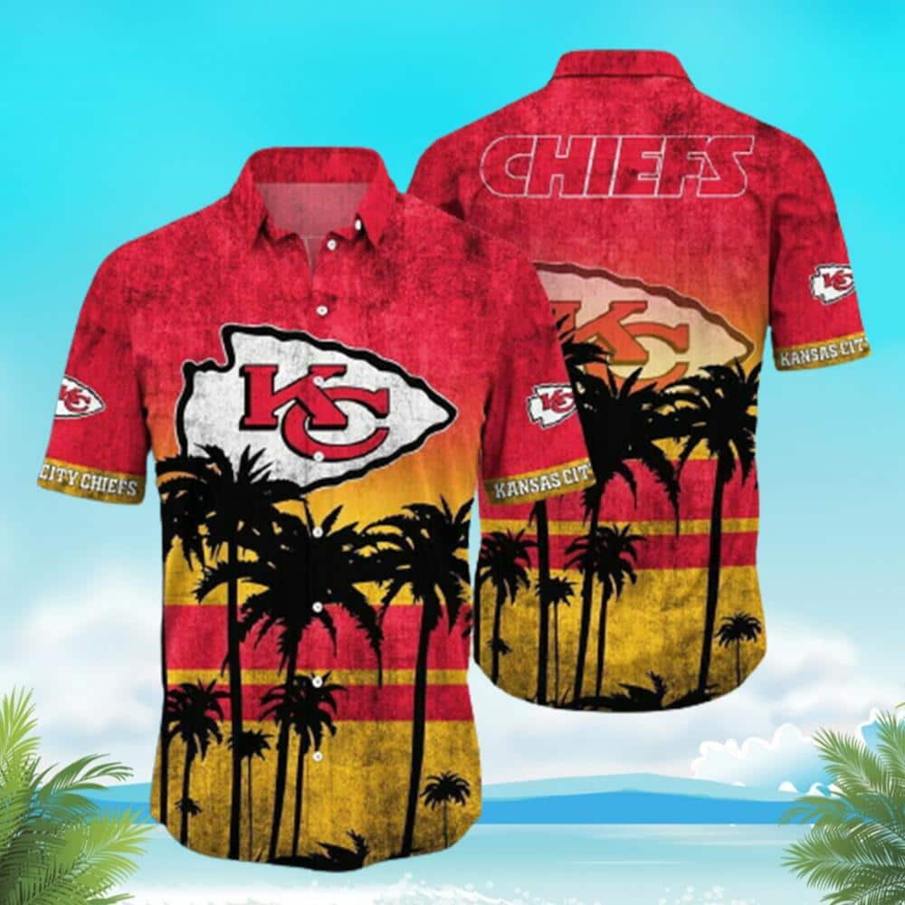 Kansas City Chiefs Hawaiian Shirt Gift For Beach Vacation