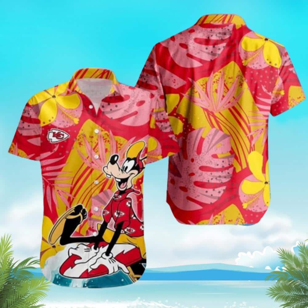 Goofy Disney Kansas City Chiefs Hawaiian Shirt Best Beach Gift