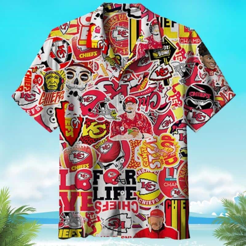 Kansas City Chiefs Hawaiian Shirt Beach Gift For Him
