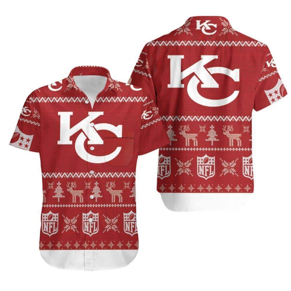 Kansas City Chiefs Hawaiian Shirt Christmas Gift For Beach Lovers