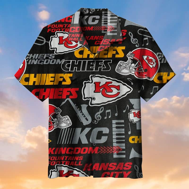 Kansas City Chiefs Hawaiian Shirt Gift For Sport Fans