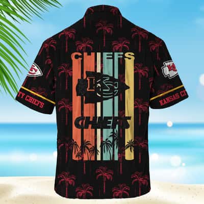 Vintage NFL Kansas City Chiefs Hawaiian Shirt Summer Beach Gift