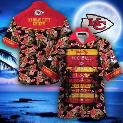 Kansas City Chiefs Hawaiian Shirt Family Football Homerun