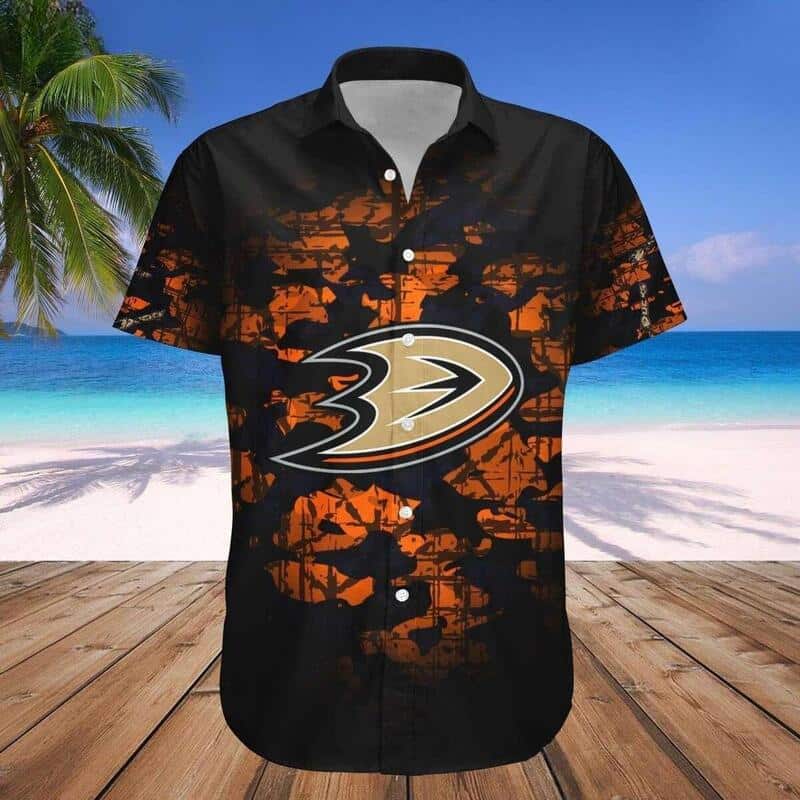 Anaheim Ducks Hawaiian Shirt Hockey Fan Gift