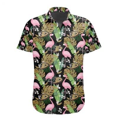 NHL Anaheim Ducks Hawaiian Shirt Tropical Flamingo