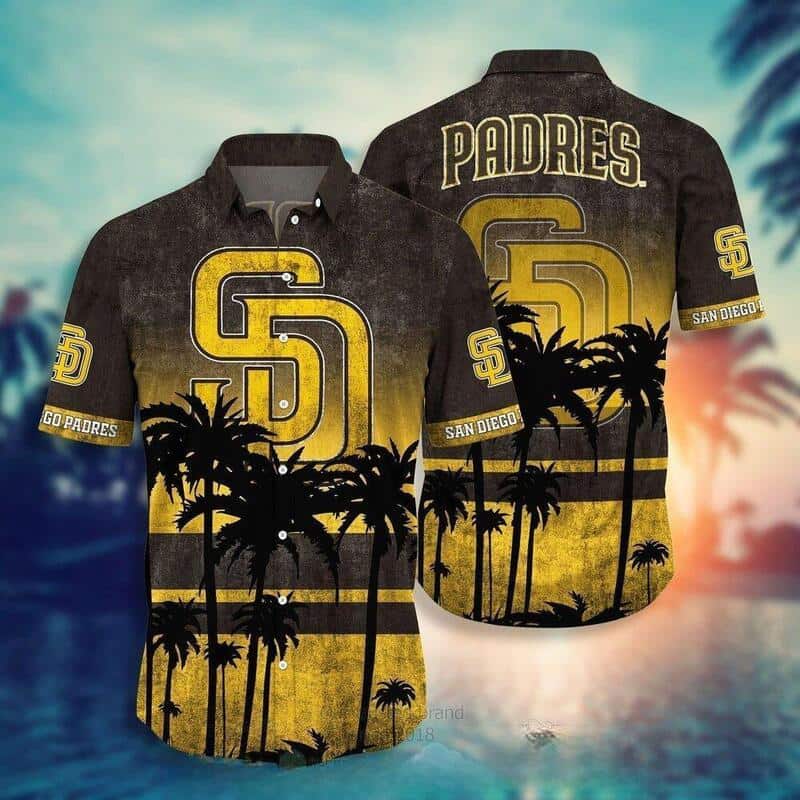 Vintage MLB San Diego Padres Hawaiian Shirt Trendy Summer Gift