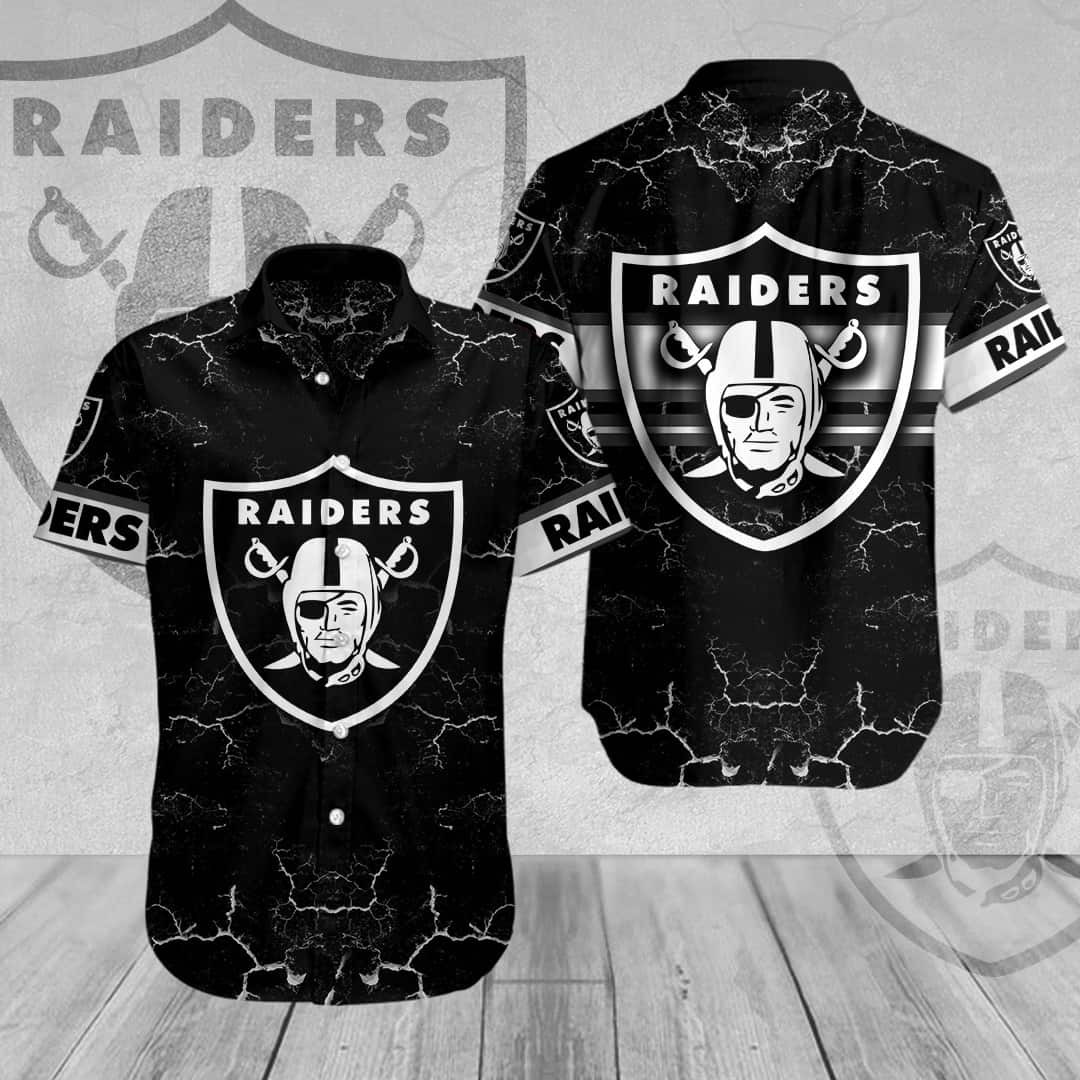 NFL Las Vegas Raiders Hawaiian Shirt Gift For Football Fans