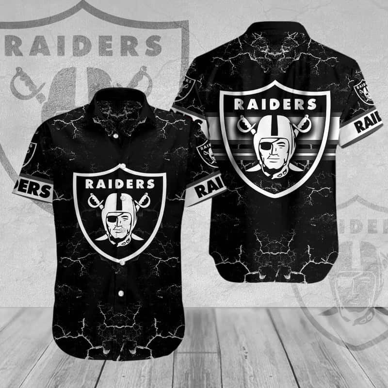 NFL Las Vegas Raiders Hawaiian Shirt Gift For Football Fans