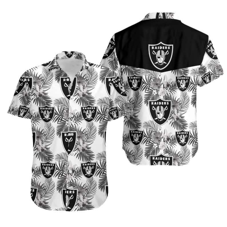 NFL Las Vegas Raiders Hawaiian Shirt Football Gift For Dad