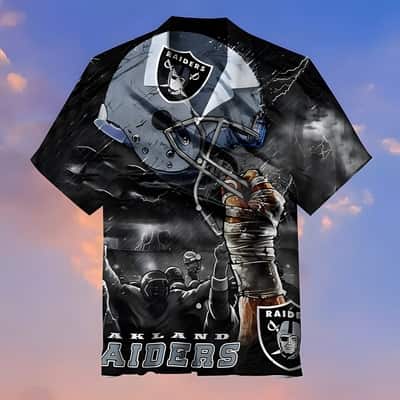 Las Vegas Raiders Hawaiian Shirt Football Gift For Dad