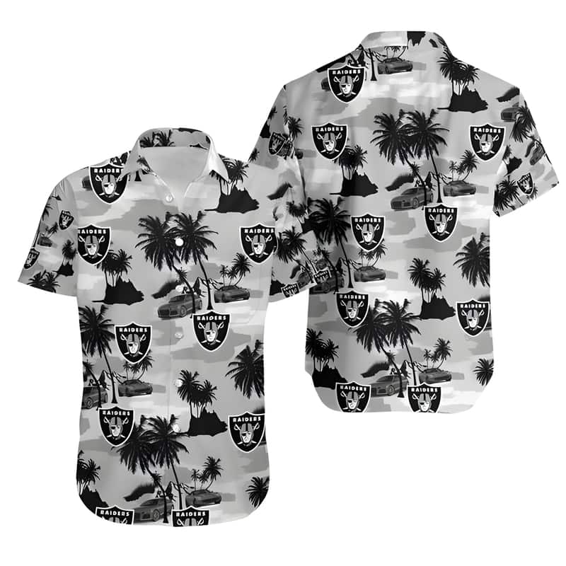 NFL Las Vegas Raiders Hawaiian Shirt Gift For Beach Vacation