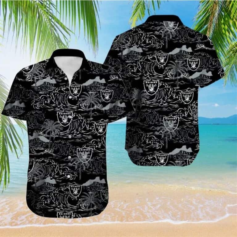 Las Vegas Raiders Hawaiian Shirt Summer Holiday Gift