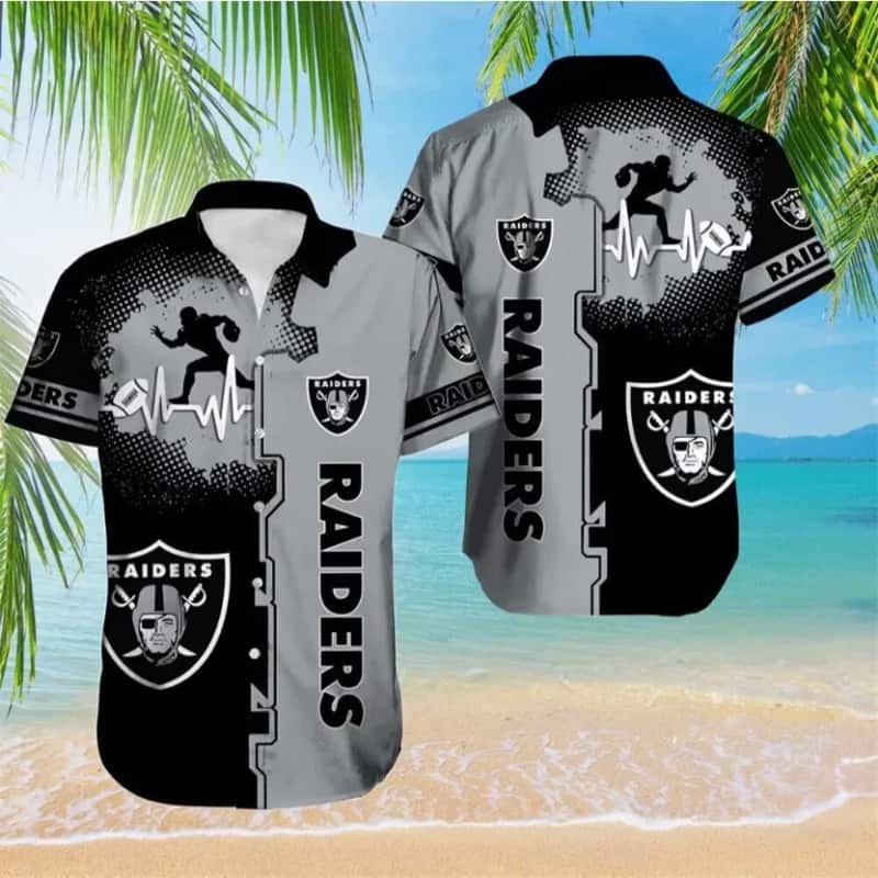 NFL Las Vegas Raiders Hawaiian Shirt Gift For Football Coach