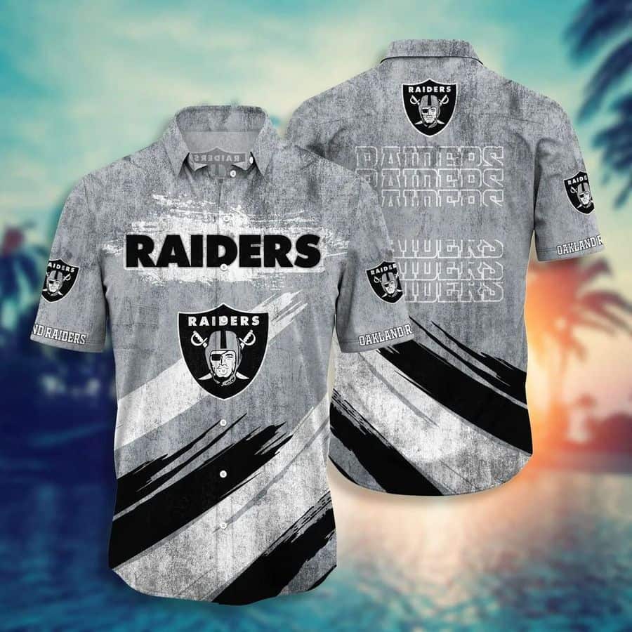 NFL Las Vegas Raiders Hawaiian Shirt Gift For Beach Holiday