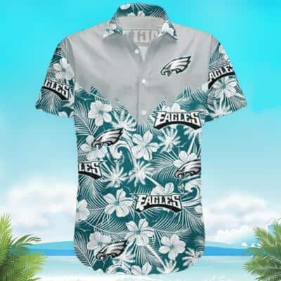 Philadelphia Eagles Hawaiian Shirt Gift For Beach Trip