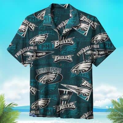 Philadelphia Eagles Hawaiian Shirt Summer Beach Gift
