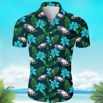 NFL Philadelphia Eagles Hawaiian Shirt Beach Gift For Dad
