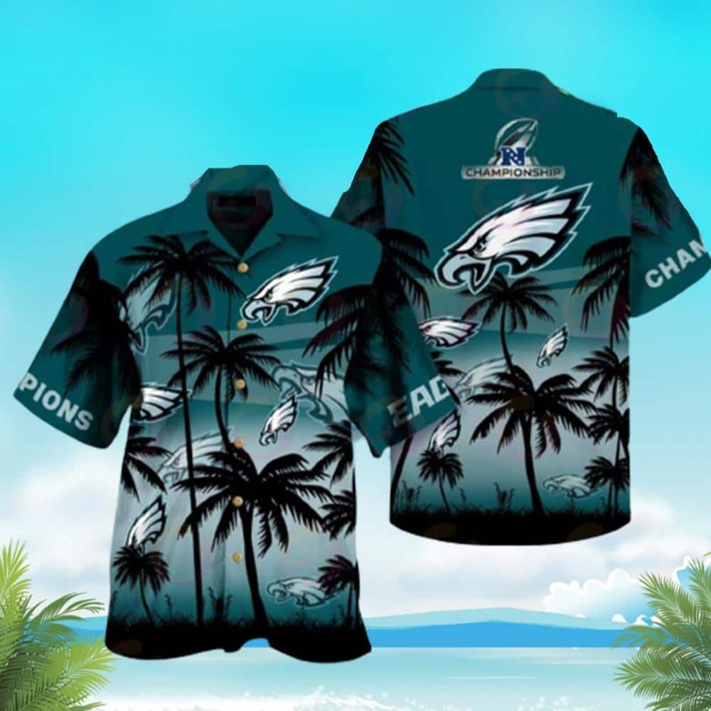 NFL Philadelphia Eagles Hawaiian Shirt Gift For Beach Vacation