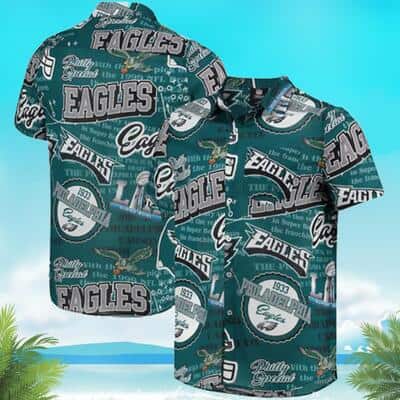 NFL Philadelphia Eagles Hawaiian Shirt For Summer Lovers