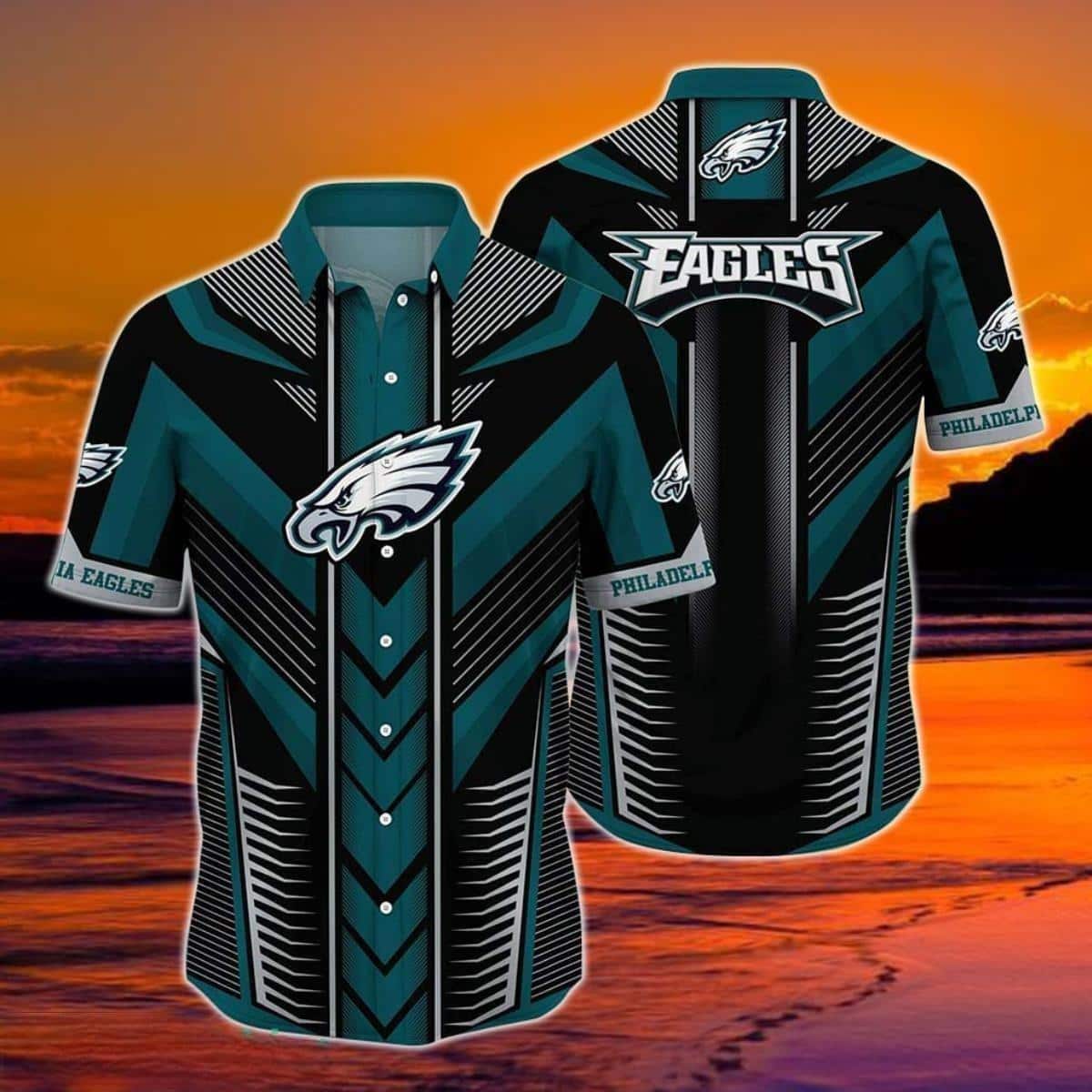 Philadelphia Eagles Hawaiian Shirt Gift For NFL Fans