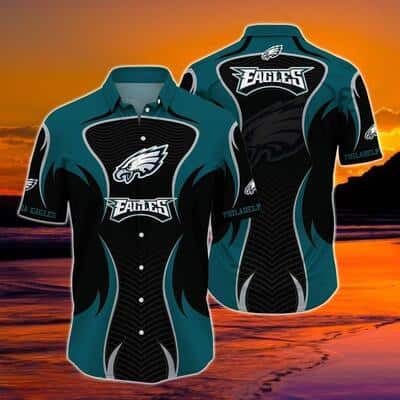 Philadelphia Eagles NFL Hawaiian Shirt Beach Gift For Football Players
