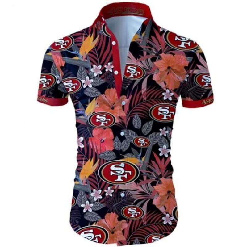 NFL San Francisco 49ers Hawaiian Shirt Gift For Beach Lovers