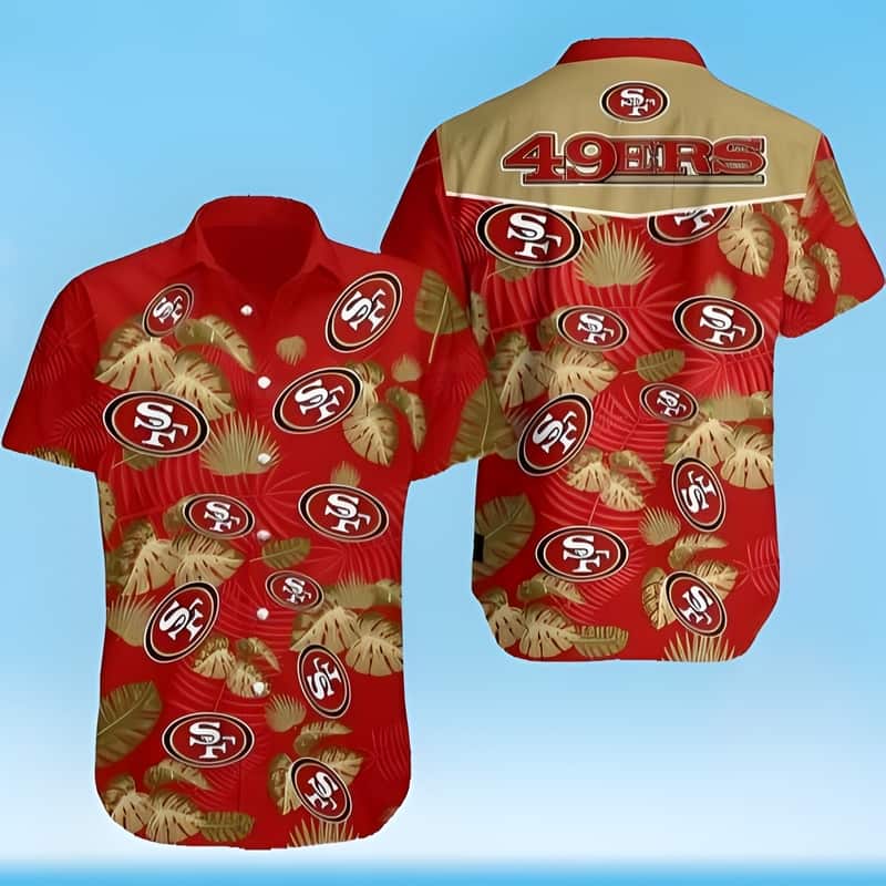 NFL San Francisco 49ers Hawaiian Shirt Best Gift For Football Fans