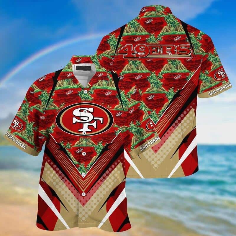 NFL San Francisco 49ers Hawaiian Shirt Beach Gift For Friend