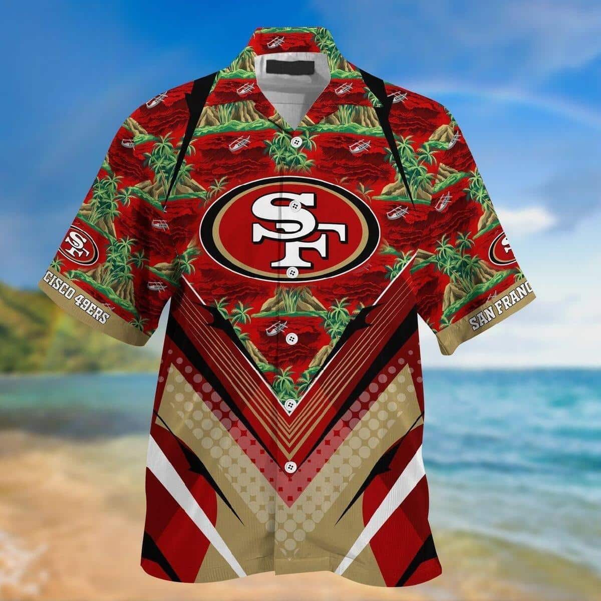 Nfl San Francisco 49ers Hawaiian Shirt Football Gift For Beach Lovers