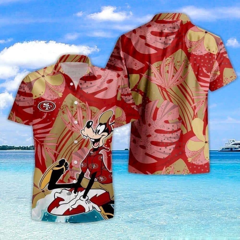Goofy NFL San Francisco 49ers Hawaiian Shirt For Summer Lovers