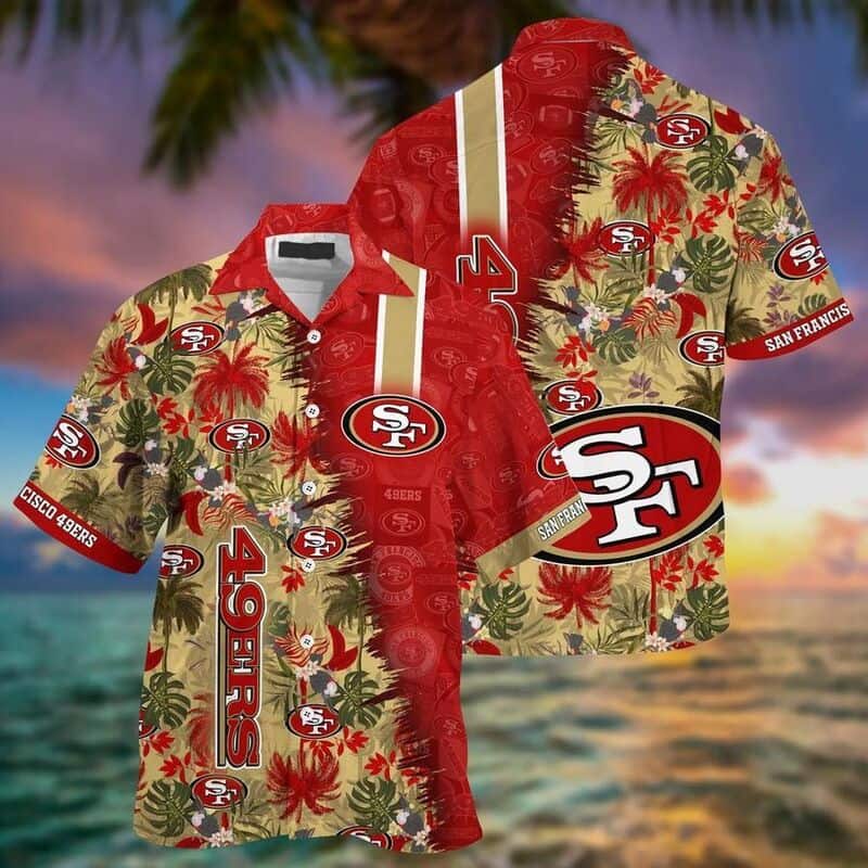 NFL San Francisco 49ers Hawaiian Shirt Summer Vacation Gift