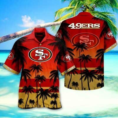 NFL San Francisco 49ers Hawaiian Shirt Football Gift For Beach Lovers