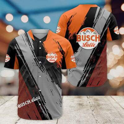 Busch Latte Baseball Jersey Birthday Gift For Beer Lovers
