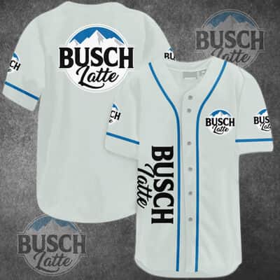 Busch Latte Baseball Jersey Cool Baseball Gift For Dad