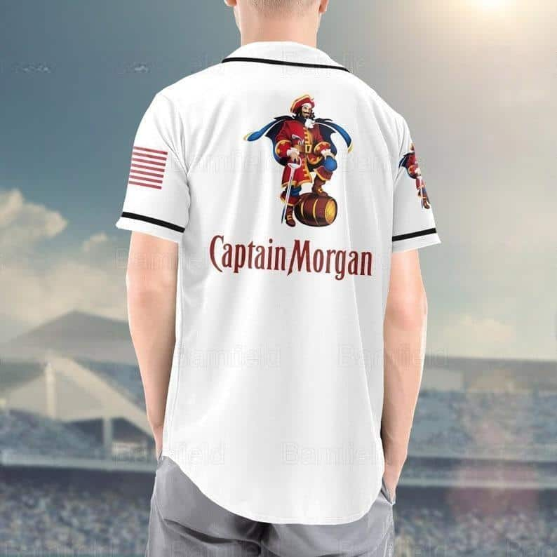 Captain Morgan Baseball Shirt Captain Morgan Baseball Jersey 