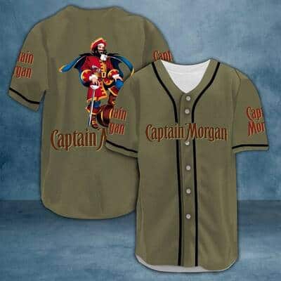 Captain Morgan Baseball Jersey For Sports Dad