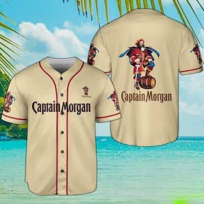 Captain Morgan Baseball Jersey Gift For Son From Dad