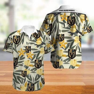 NHL Vegas Golden Knights Hawaiian Shirt Beach Vacation Gift