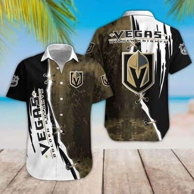 NHL Vegas Golden Knights Hawaiian Shirt Aloha Gift For Hockey Fans