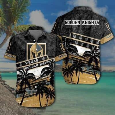 Aloha NHL Vegas Golden Knights Hawaiian Shirt Beach Gift For Friend