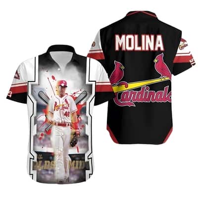Aloha MLB Molina St. Louis Cardinals Hawaiian Shirt For Baseball Fans