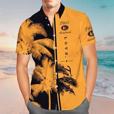 Vodka Tito's Hawaiian Shirt Aloha Gift For Beach Lovers