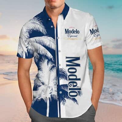 Modelo Beer Hawaiian Shirt Beach Gift For Friend