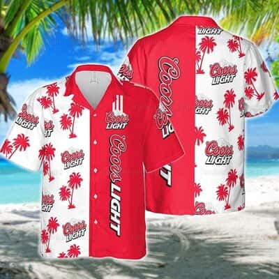 Summer Aloha Coors Light Beer Hawaiian Shirt Gift For Beach Lovers