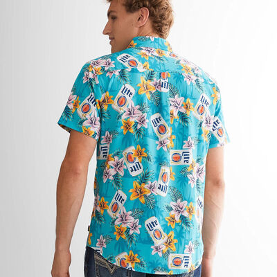 Summer Aloha Miller Lite Hawaiian Shirt Gift For Beer Lovers