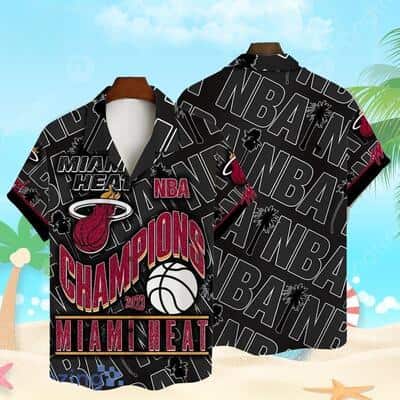 National Basketball Association Miami Heats Hawaiian Shirt Gift For Beach Lovers
